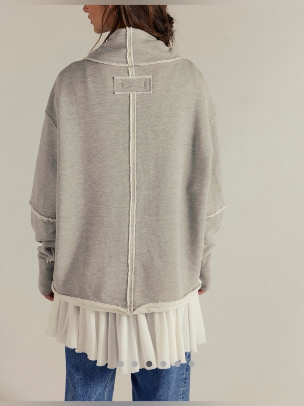 EUC Free People Anna Turtleneck Sz S - Picture 3 of 9